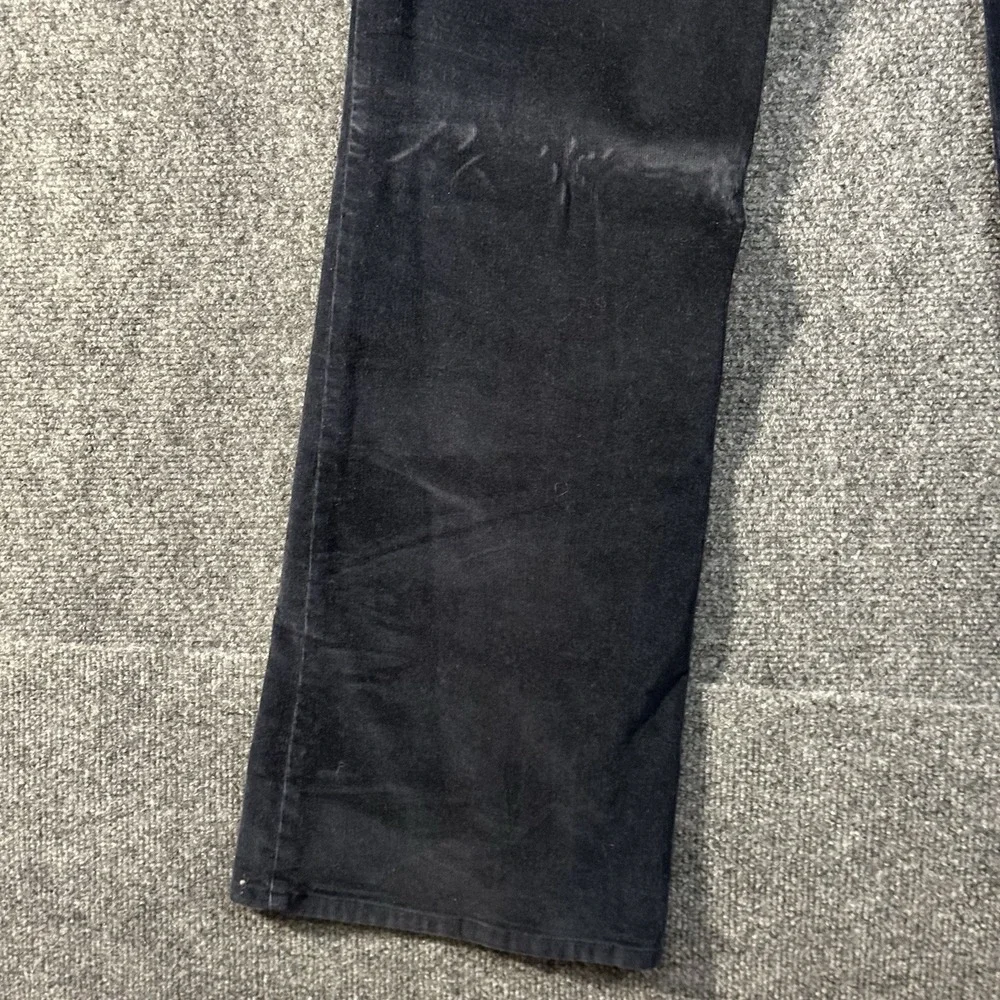 Banana Republic Mens Corduroy Pants Black‎ Straight Leg Size 28 x 31.5 Classic
